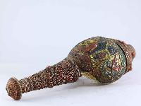 White Metal Filigree Conch Shell With Antique Finishing
