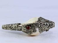 White Metal Conch Shell