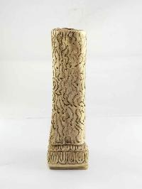 Tibet Tantra Old Cattle Bone Carved Skull Stamp