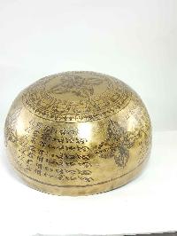 Base Chakra High Quality Singing Bowl With Tibetan Medical Man, [select Accessories]
