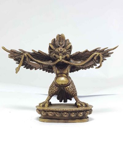 Small High Quality Statue Of Garuda Antique Finishing