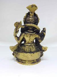Brass Ganesh Statue Antique Finishing