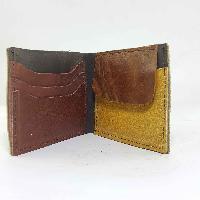 Pure Leather Handmade Wallet [5 Pocket], [cream]