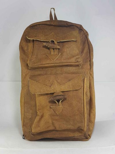 Himalayan Yak Leather Bag [1 Zip], [3 Pocket]