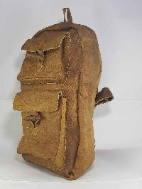 Himalayan Yak Leather Bag [1 Zip], [3 Pocket]