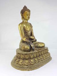 Shakyamuni Buddha Tibetan Statue [bronze Antique]