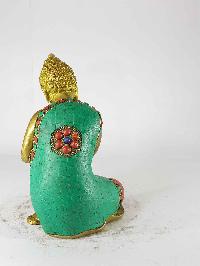 Resting Buddha Statue [sand Casting], [stone Setting]