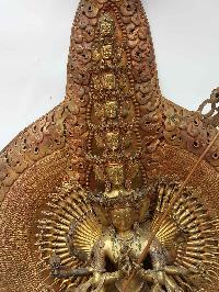 Maha Patingar, Sitatapatra, Umbrella Buddha, Dugar Statue [waiting For Patina Finishing], [big Statue]
