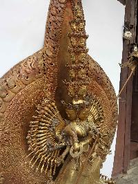 Maha Patingar, Sitatapatra, Umbrella Buddha, Dugar Statue [waiting For Patina Finishing], [big Statue]