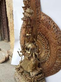 Maha Patingar, Sitatapatra, Umbrella Buddha, Dugar Statue [waiting For Patina Finishing], [big Statue]