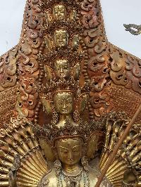 Maha Patingar, Sitatapatra, Umbrella Buddha, Dugar Statue [waiting For Patina Finishing], [big Statue]