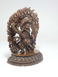 Vajrapani [chana Dorje] Statue Oxidized