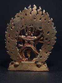 Statue Of Chakrasamvara - Heruka [full Gold Plated], [fine Quality] Chakrasamvara - Heruka