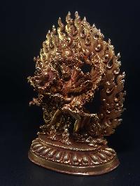 Statue Of Kalachakra [full Gold Plated], [fine Quality]