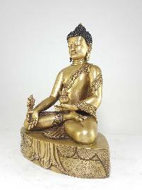 * Exclusive * - Original Statue Of Medicine Buddha In Bronze Finishing