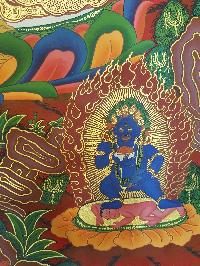 Tibetan Five Jambhala Thangka, Pancha Kuber