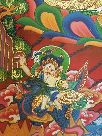 Tibetan Five Jambhala Thangka, Pancha Kuber