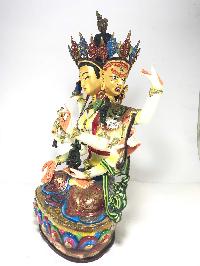 Statue Of Ushnisha Vijaya Aka. Namgyalma [gold Plated] And [traditional Color Finishing]
