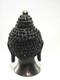 Statue Of Buddha Head Antique Finishing