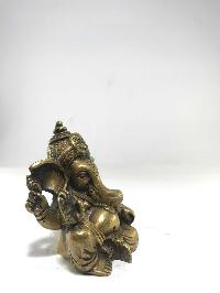 Statue Of Ganesh Glossy Antique