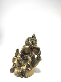 Statue Of Ganesh Glossy Antique