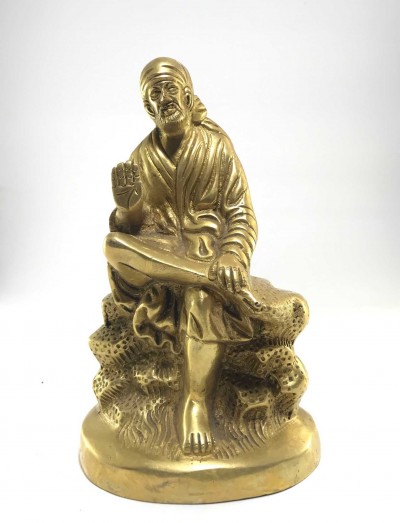 Statue Of Sai Baba In Glossy Finishing