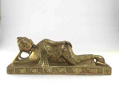 Statue Of Nirvana Buddha Glossy Finishing