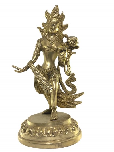 Statue Of Dancing White Tara