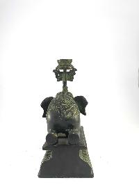 Statue Of Elephant Candle Stand