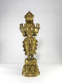 Statue Of Gandharva Candle Stand