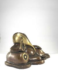 Statue Of Resting Ganesha Chocolate Finishing