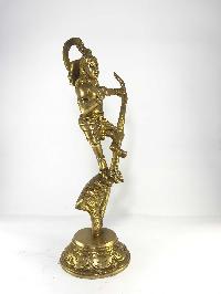 Statue Of Krishna Dancing On Serpent Glossy Finishing