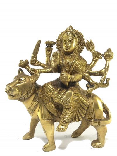 Statue Of Durga Glossy Finishing
