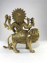 Statue Of Durga Glossy Finishing
