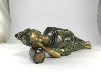 Statue Of Nirvana Buddha Double Color Finishing
