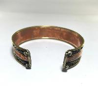 Copper Bracelet With Om Mani Padme Hum