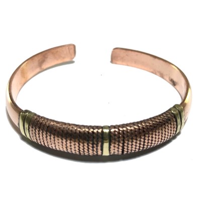 Copper Bracelet With Copper Wire