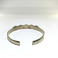 Metal Bracelet Withfive Stones