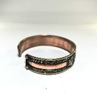 Copper Bracelet With Om Mani Padme Hum