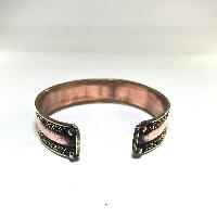 Copper Bracelet With Om Mani Padme Hum