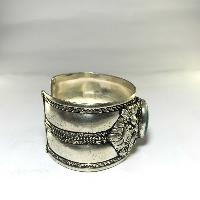 Metal Bracelet With [stone Setting]