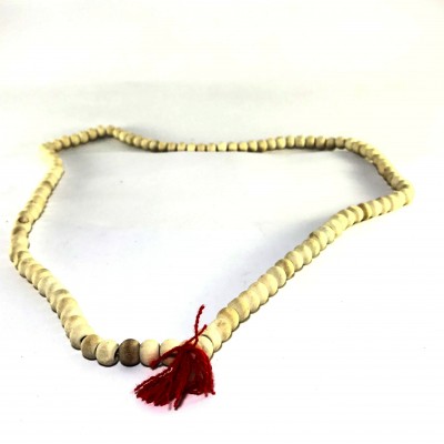 108 White Bead Prayer Bead Mala
