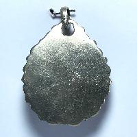 Metal Pendant With Stone Setting