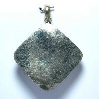 Metal Pendant With Stone Setting
