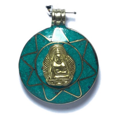 Metal Buddha Pendant