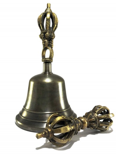 Bronze Bell And Dorje, Vajra Ghanti