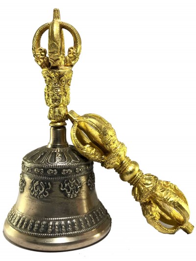 Bronze Bell And Dorje, Vajra Ghanti