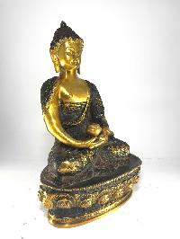 Statue Of Amitabha Buddha With Antique Finishing