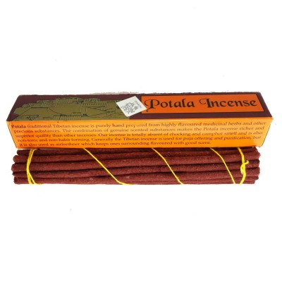 Potala Incense: Tibetan Herbal Incense [20 Stick]