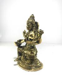 Statue Of Saraswati, [glossy Finishing]